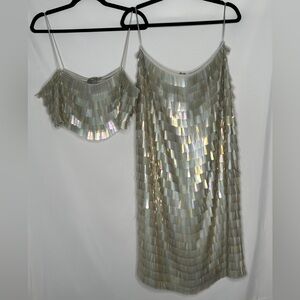 ASOS Edition Teardrop Sequin Two Piece